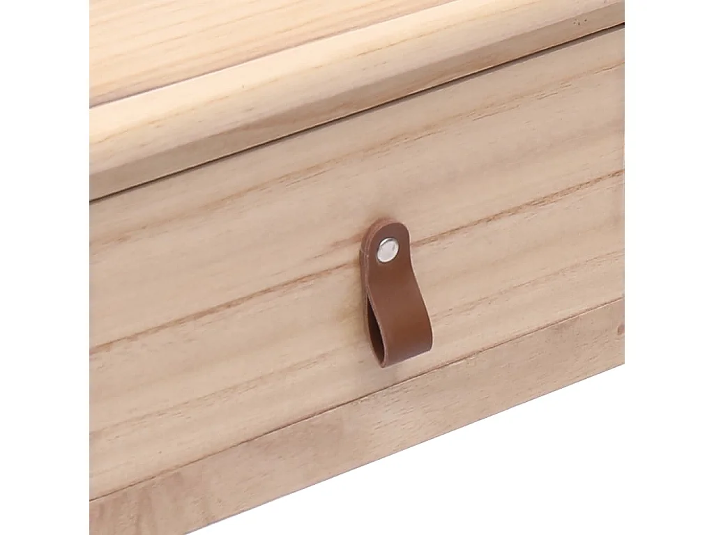 Almont  Escritorio de madera color natural 110x45x76 cm