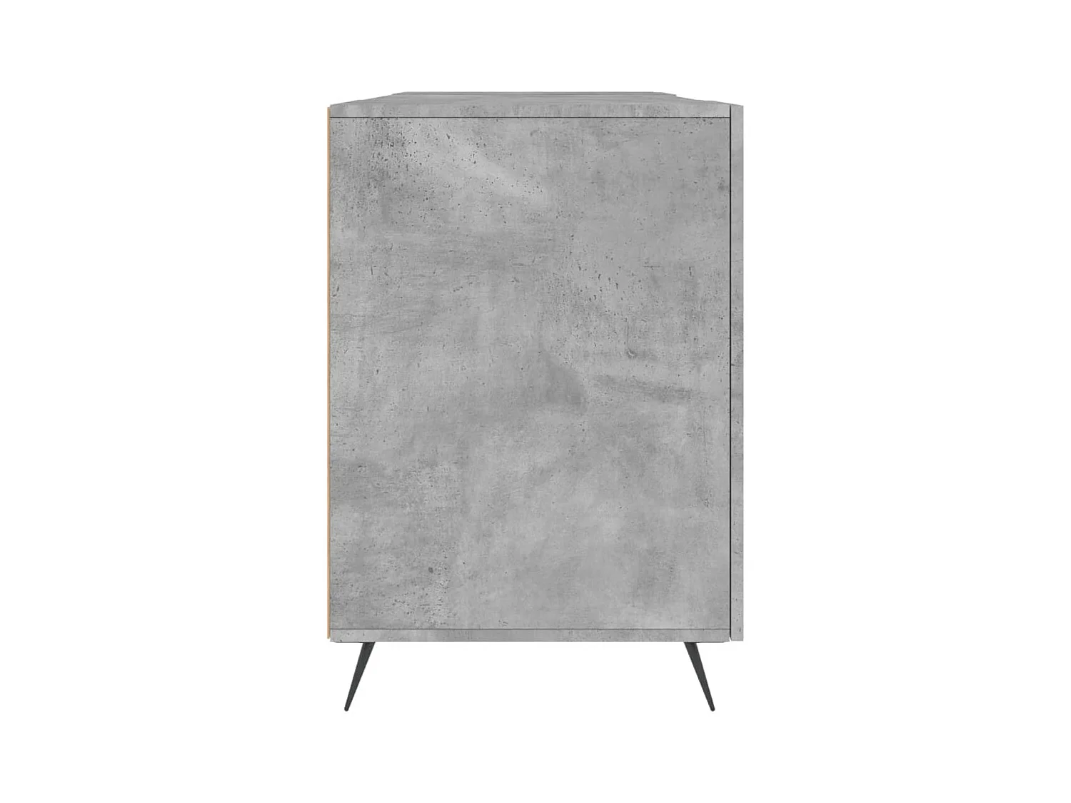 Jan  Bureau gris béton 140x50x75 cm bois d'ingénierie