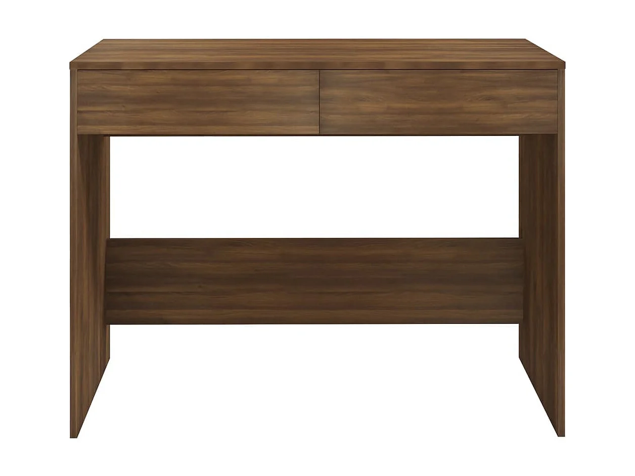 Williamsport  Escritorio madera de ingeniería marrón roble 101x50x76,5 cm