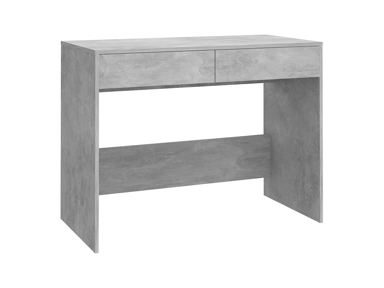 Williamsport  Bureau gris béton 101x50x76,5 cm bois d'ingénierie