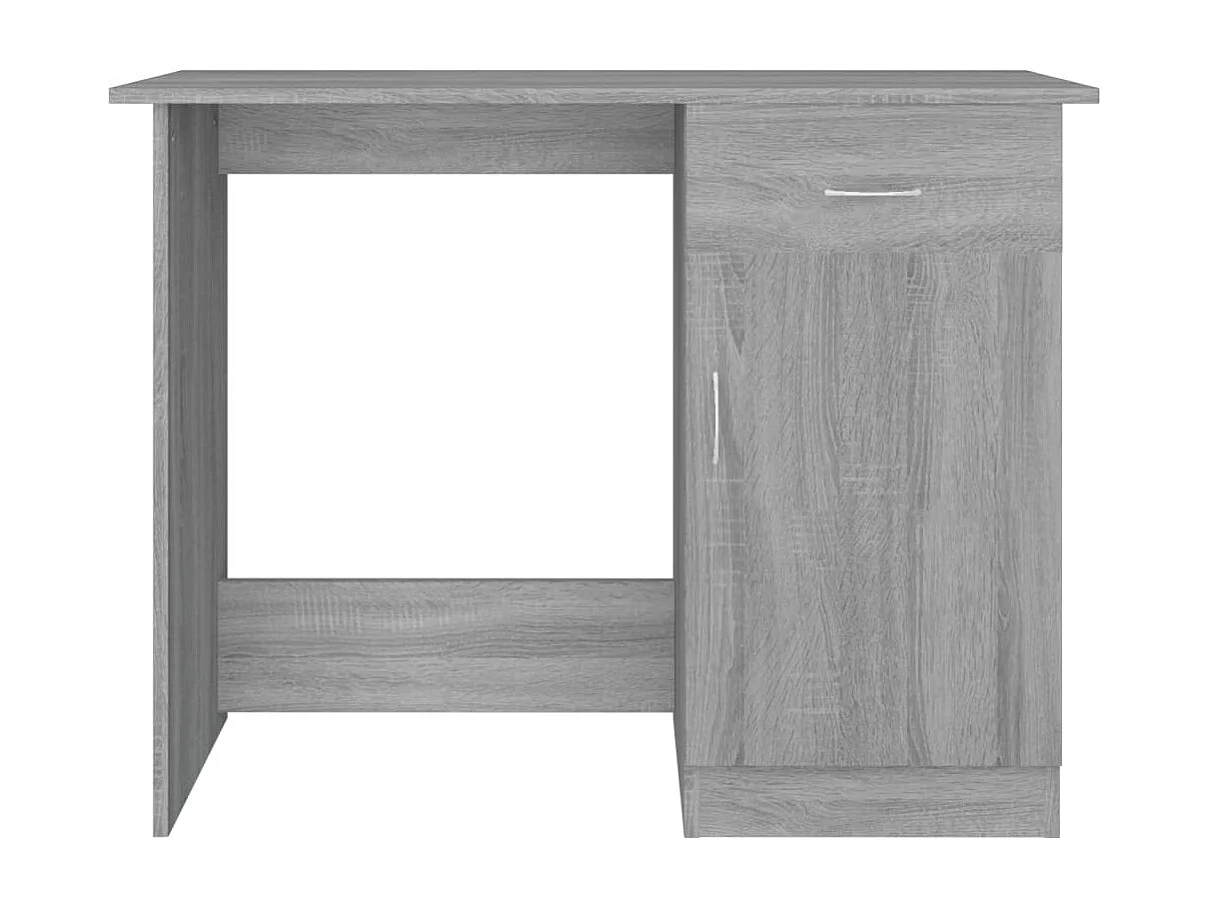 Adriano  Bureau Sonoma gris 100x50x76 cm Bois d'ingénierie