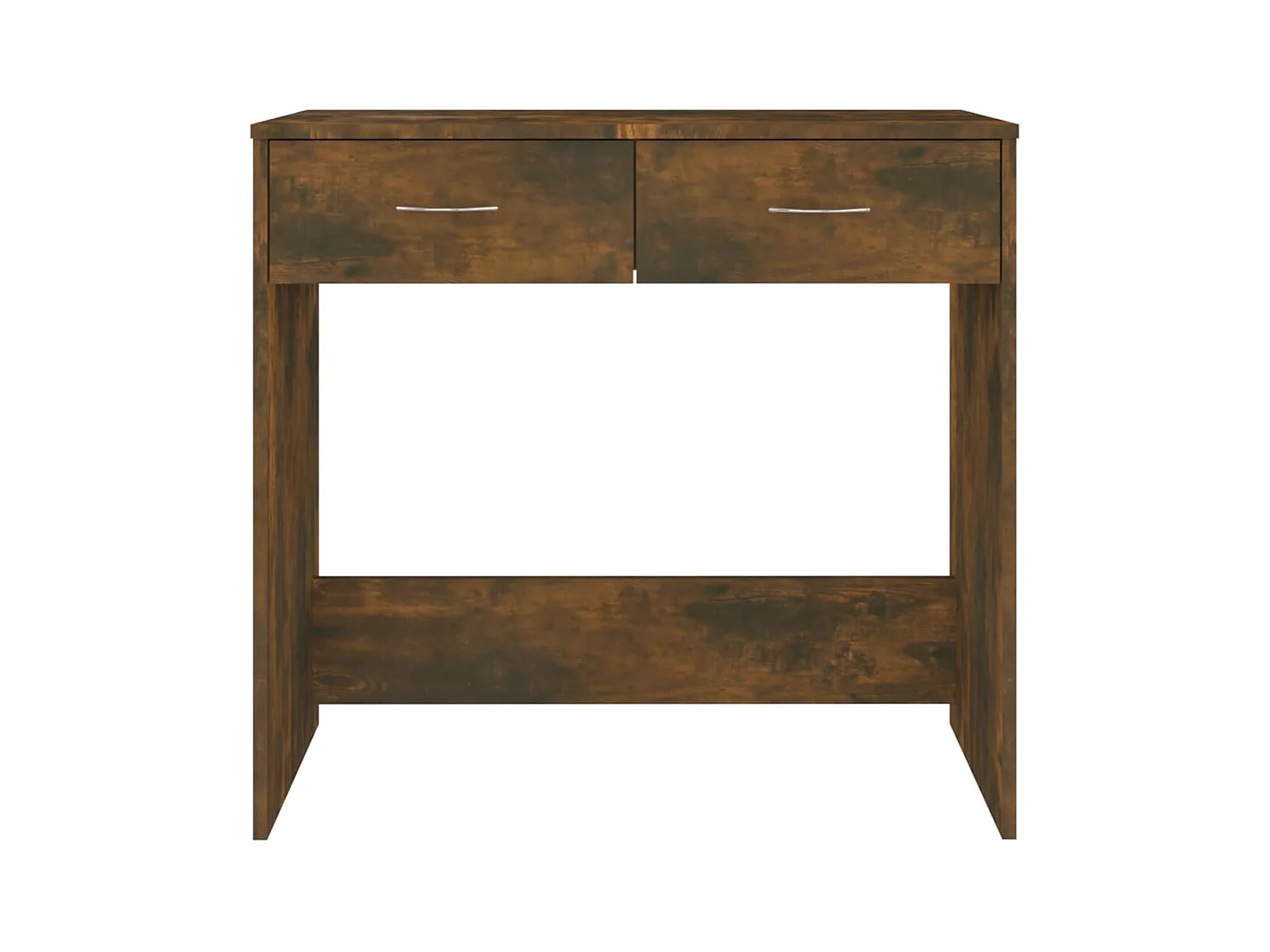 Werran  Bureau Chêne fumé 80x40x75 cm Bois d'ingénierie