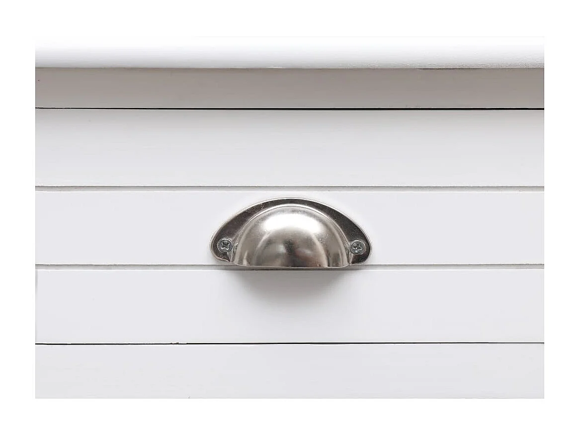 Almont  Escritorio de madera blanco 110x45x76 cm