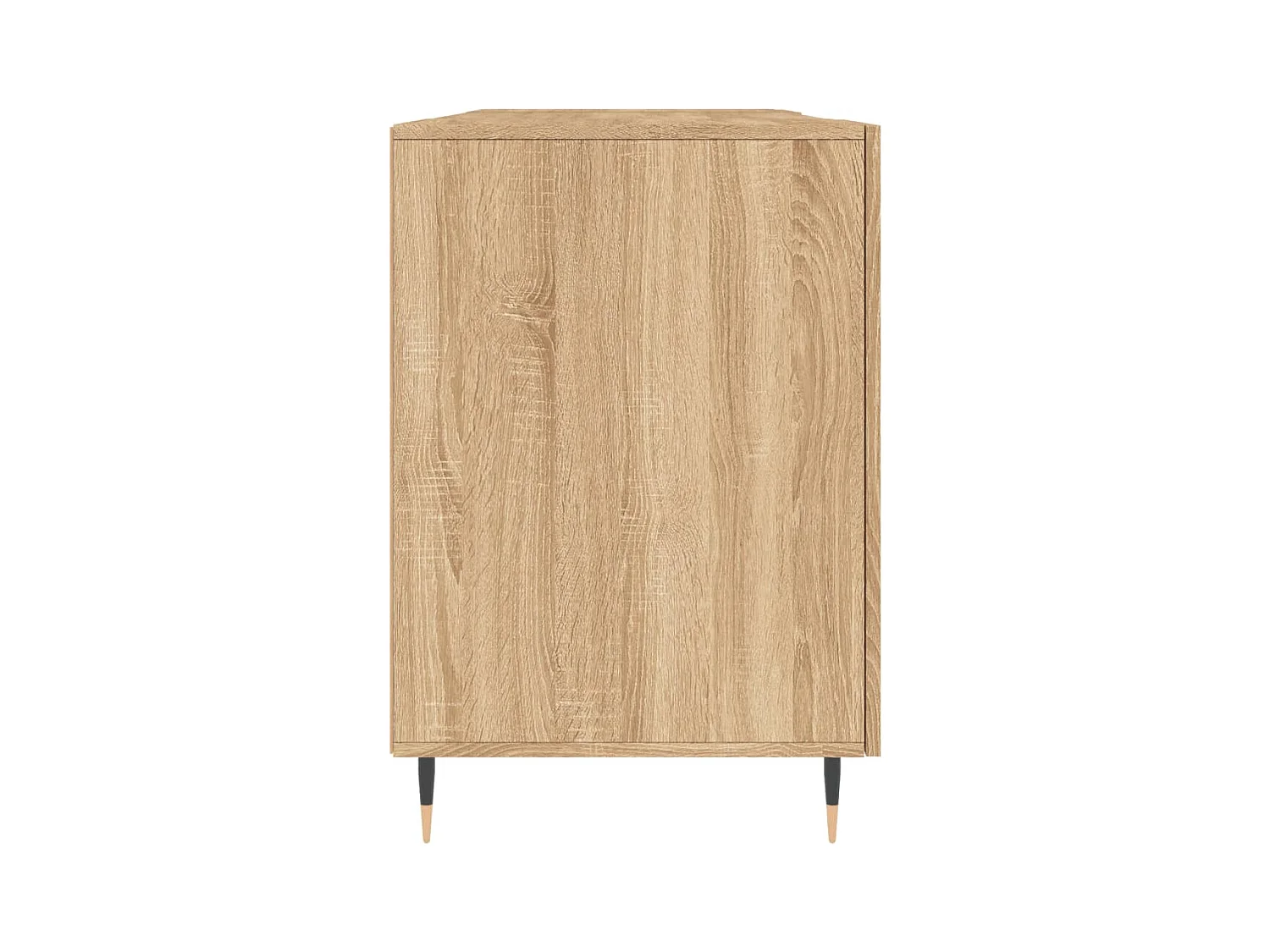 Kahina  Bureau chêne sonoma 140x50x75 cm bois d'ingénierie