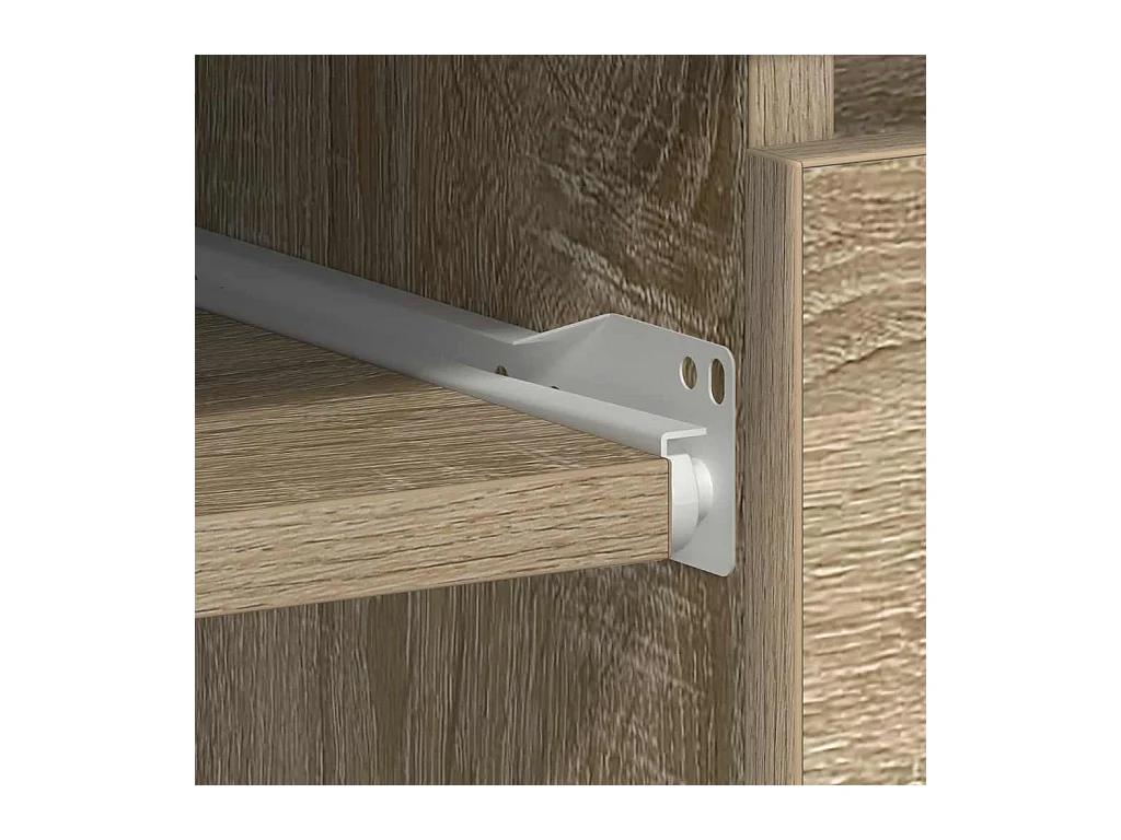 Rand Dean  Bureau Chêne sonoma 90x45x76 cm Bois d’ingénierie