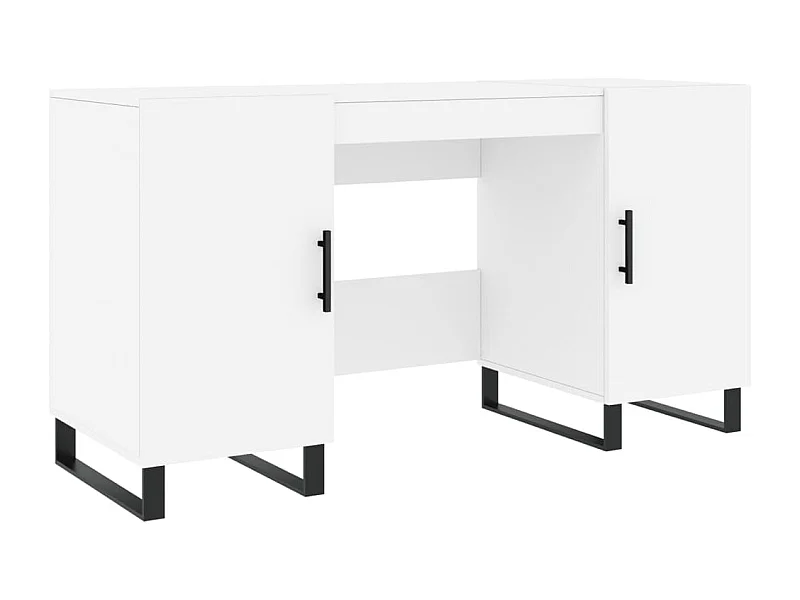 Sarlat-la-Canéda  Bureau 140x50x75 cm bewerkt hout wit