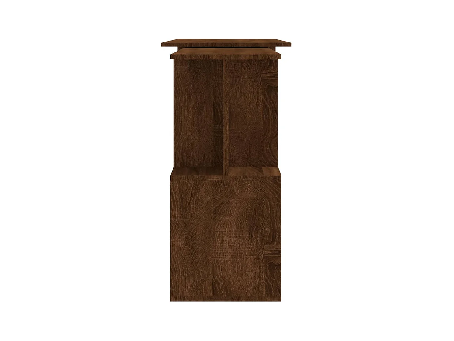 Jakobstad  Bureau d'angle Chêne marron 200x50x76 cm Bois d'ingénierie