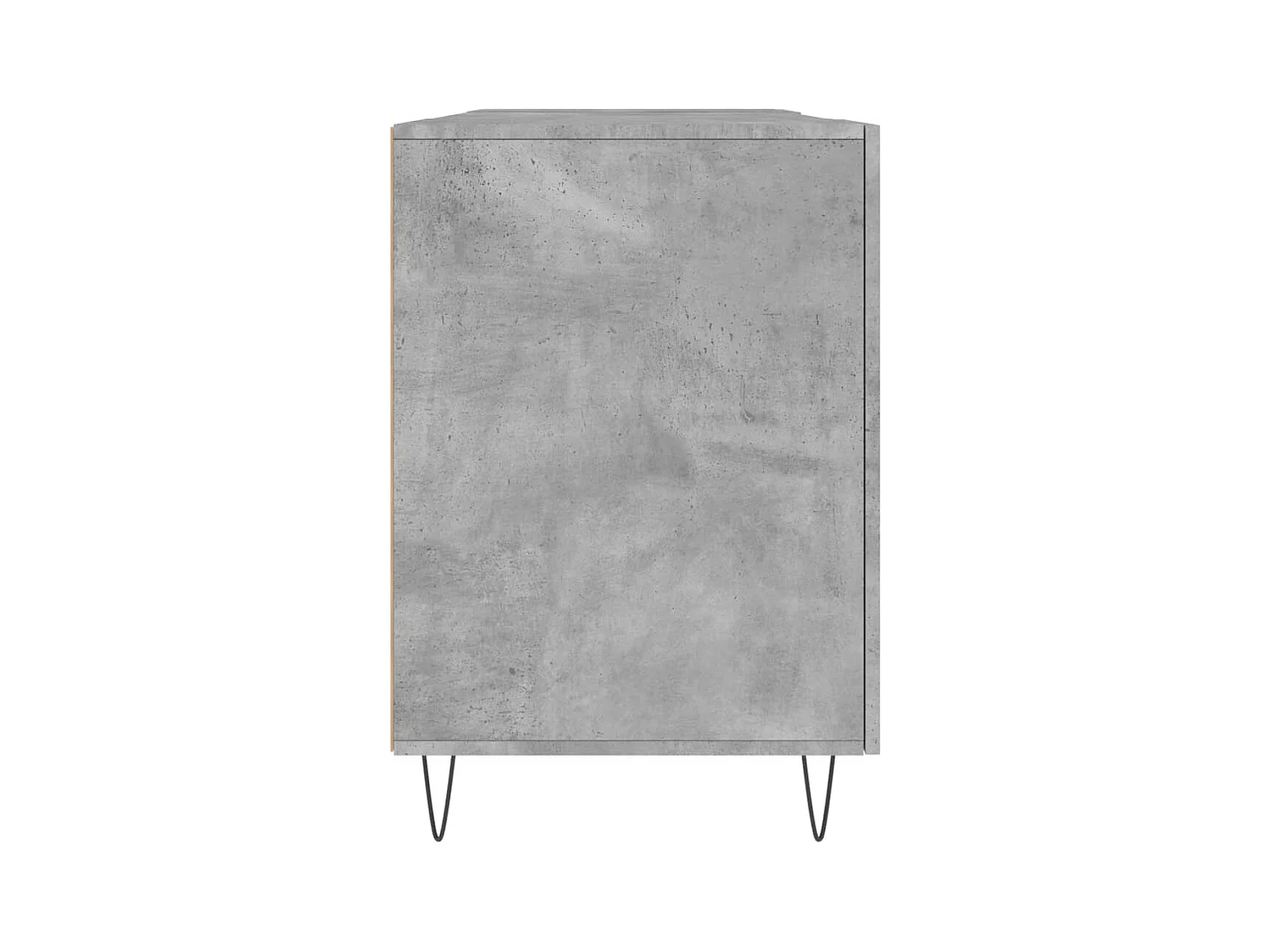 Jett  Bureau gris béton 140x50x75 cm bois d'ingénierie