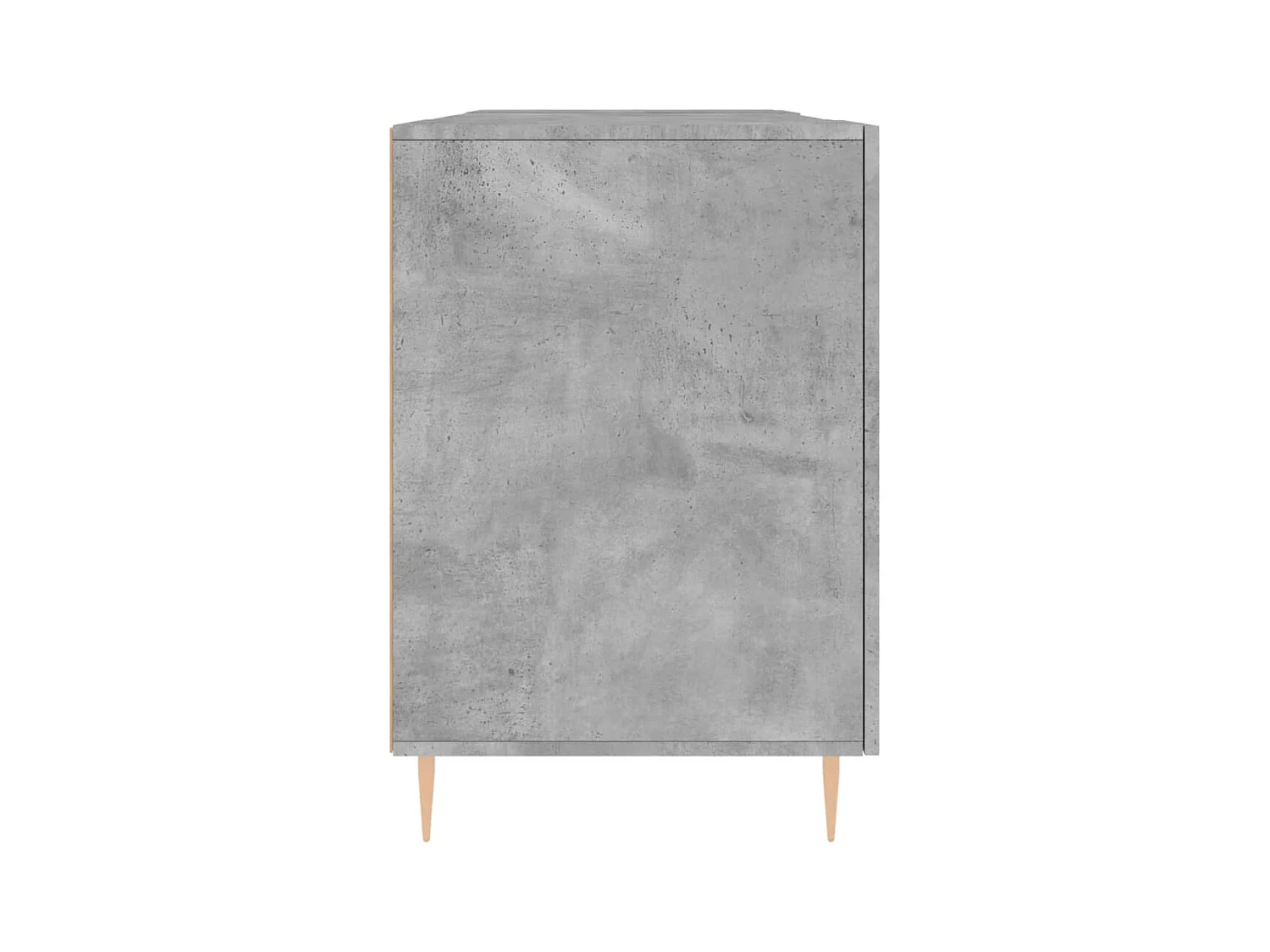 Anne-Marie  Bureau gris béton 140x50x75 cm bois d'ingénierie