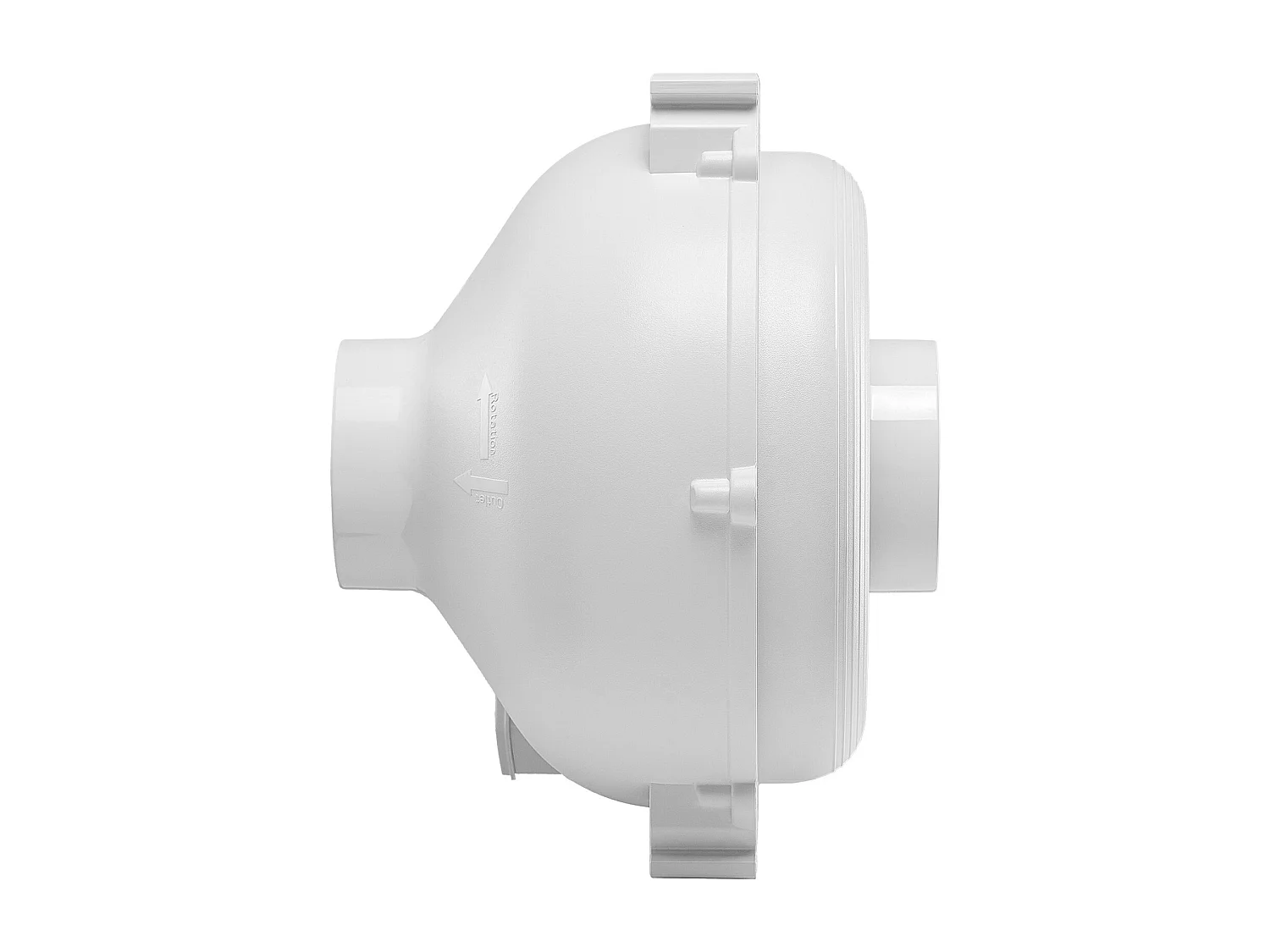 Ventilateur de Radon SucceBuy 98-114 mm 190 CFM, Silencieux et Étanche