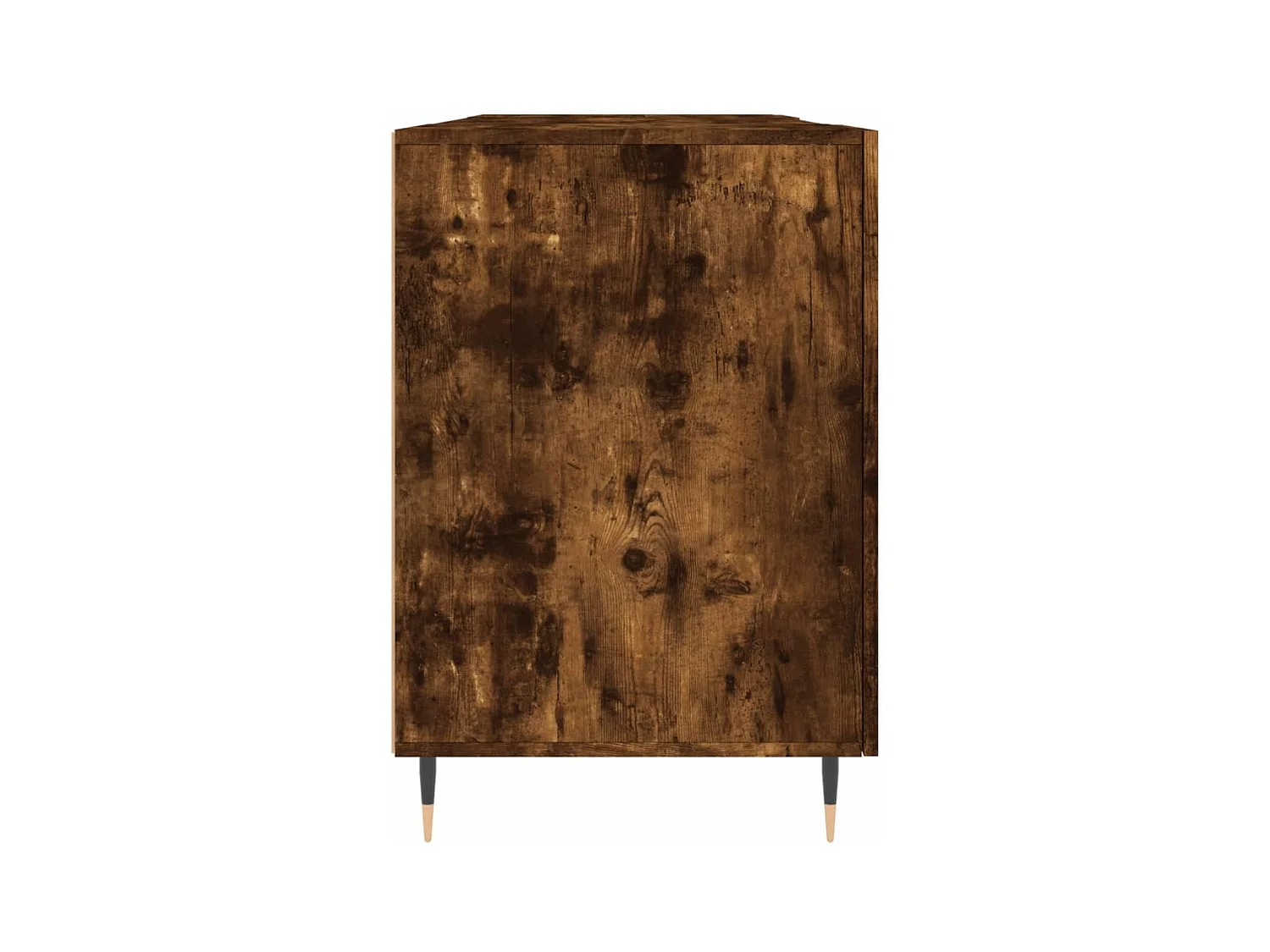 Kahina  Bureau chêne fumé 140x50x75 cm bois d'ingénierie