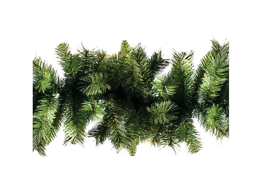 Guirlande de Noël en PVC de haute qualité, décoration réaliste de 500 cm, 380 branches