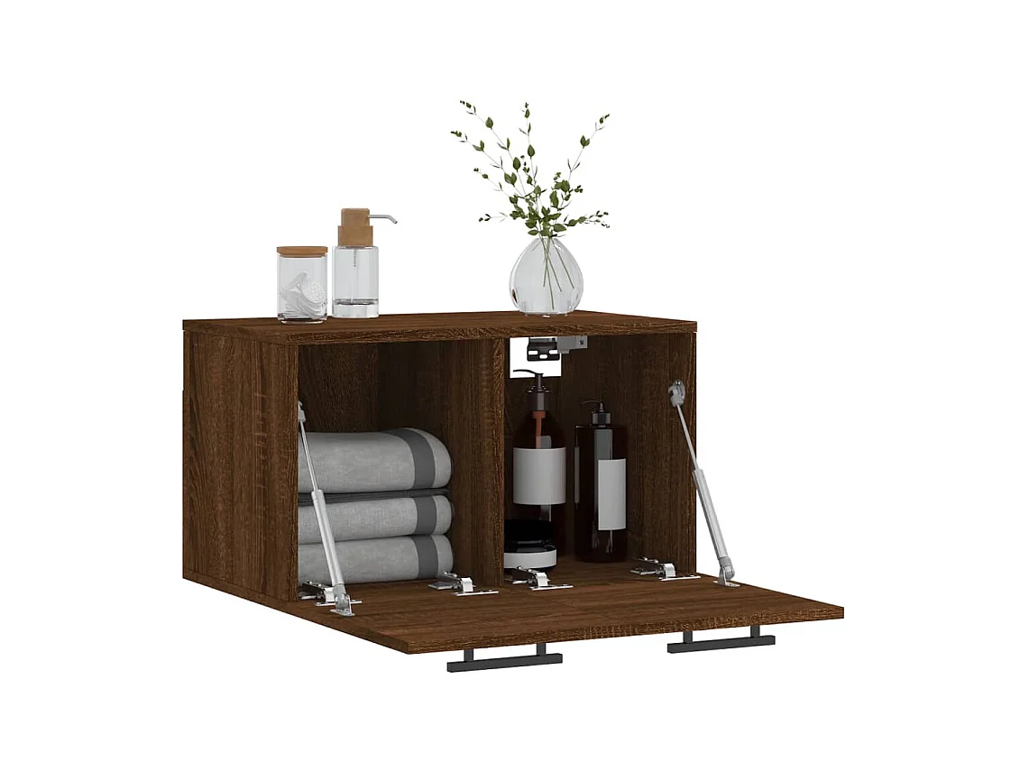 Prolenta Premium -  Armoire murale Chêne marron 60x36,5x35 cm Bois d'ingénierie