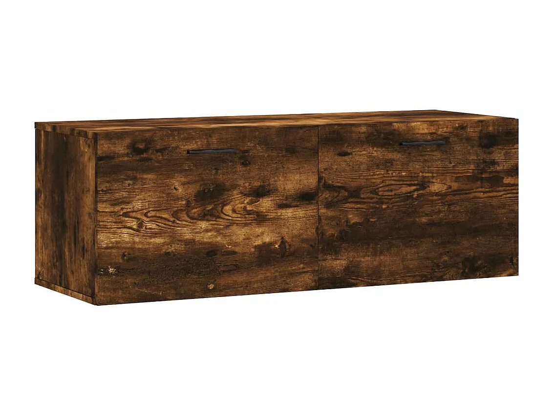 Prolenta Premium -  Armoire murale Chêne fumé 100x36,5x35 cm Bois d'ingénierie