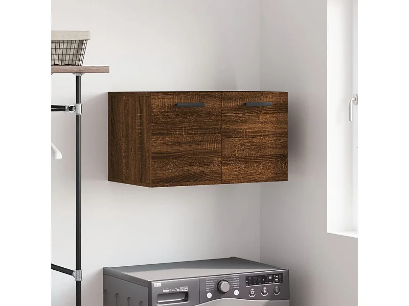 Prolenta Premium -  Armario de pared madera ingeniería marrón roble 60x36,5x35 cm