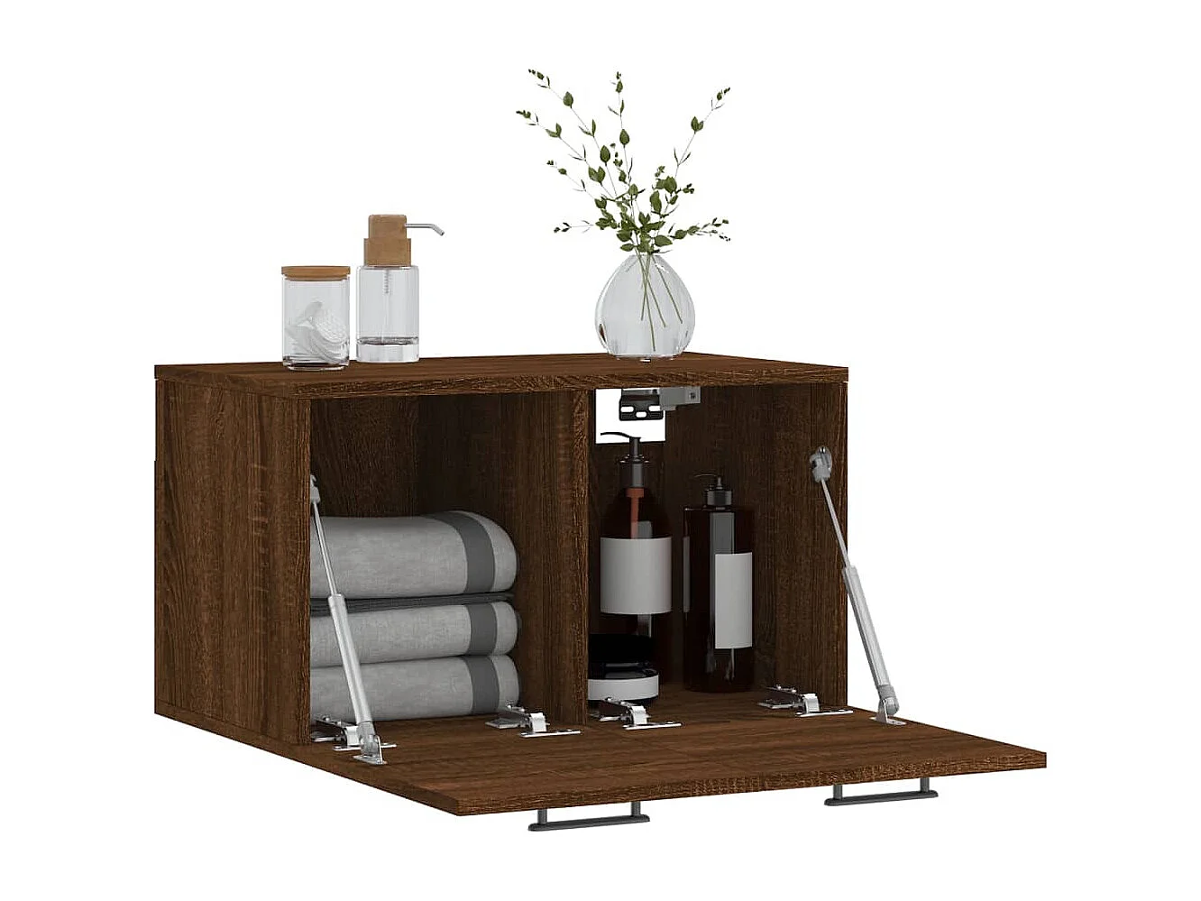 Prolenta Premium -  Armoire murale Chêne marron 60x36,5x35 cm Bois d'ingénierie