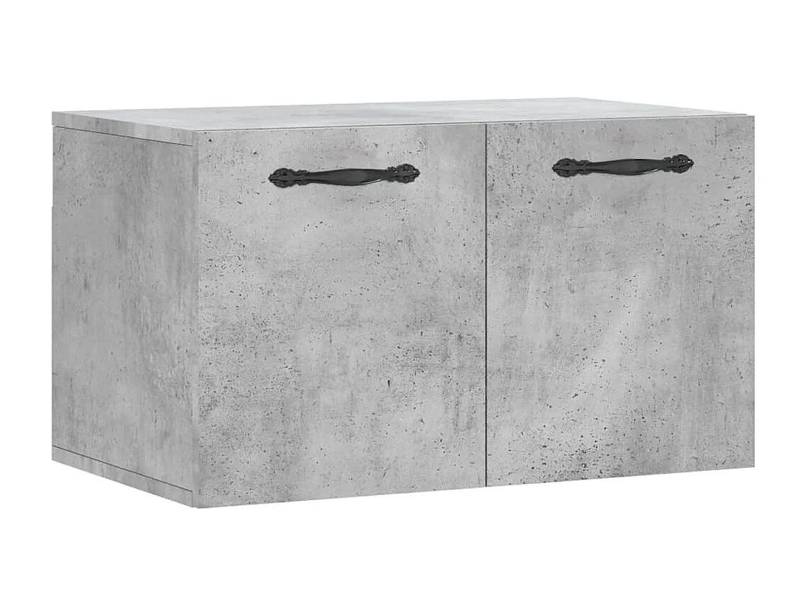 Prolenta Premium -  Armoire murale Gris béton 60x36,5x35 cm Bois d'ingénierie