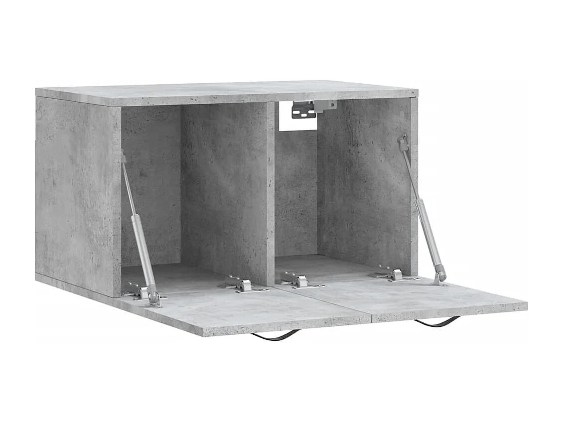 Prolenta Premium -  Armoire murale Gris béton 60x36,5x35 cm Bois d'ingénierie