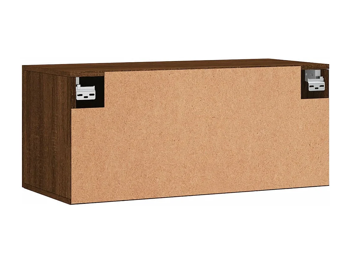 Prolenta Premium -  Armoire murale chêne marron 80x36,5x35 cm bois d'ingénierie