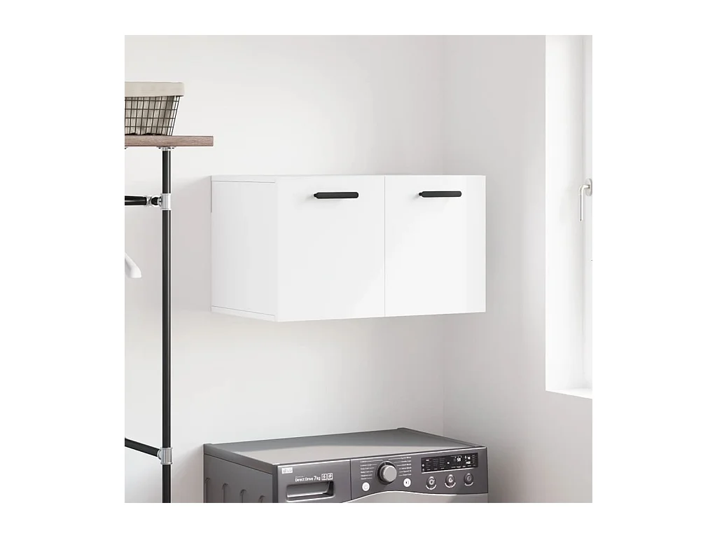 Prolenta Premium -  Armoire murale Blanc 60x36,5x35 cm Bois d'ingénierie