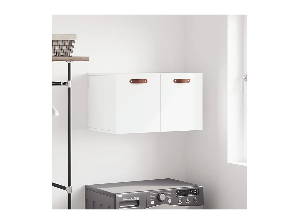 Prolenta Premium -  Armoire murale Blanc 60x36,5x35 cm Bois d'ingénierie