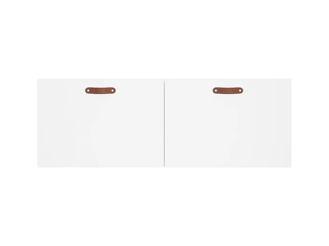 Prolenta Premium -  Armoire murale blanc 100x36,5x35 cm bois d'ingénierie