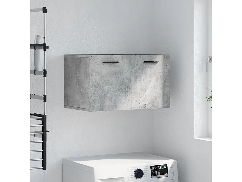 Prolenta Premium -  Armoire murale Gris béton 60x36,5x35 cm Bois d'ingénierie