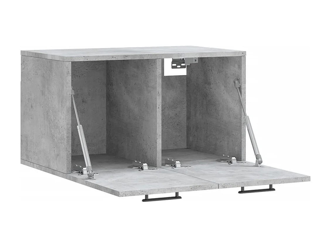 Prolenta Premium -  Armario de pared madera ingeniería gris hormigón 60x36,5x35 cm