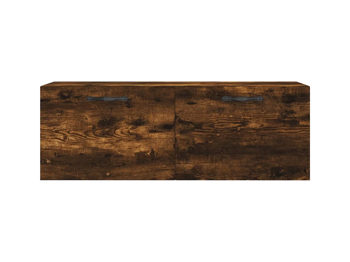 Prolenta Premium -  Armoire murale Chêne fumé 100x36,5x35 cm Bois d'ingénierie