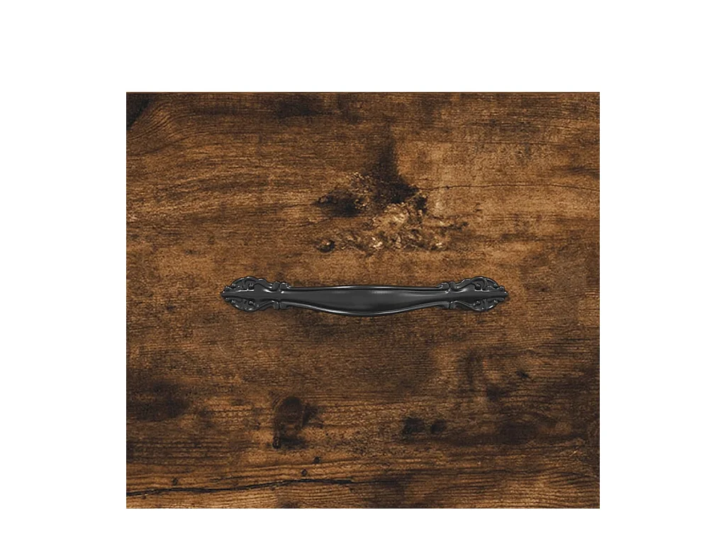 Prolenta Premium -  Armoire murale Chêne fumé 100x36,5x35 cm Bois d'ingénierie