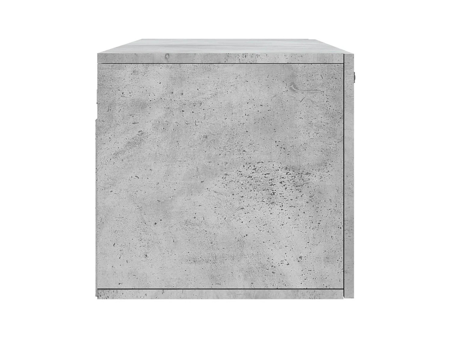 Prolenta Premium -  Armoire murale gris béton 100x36,5x35 cm bois d'ingénierie
