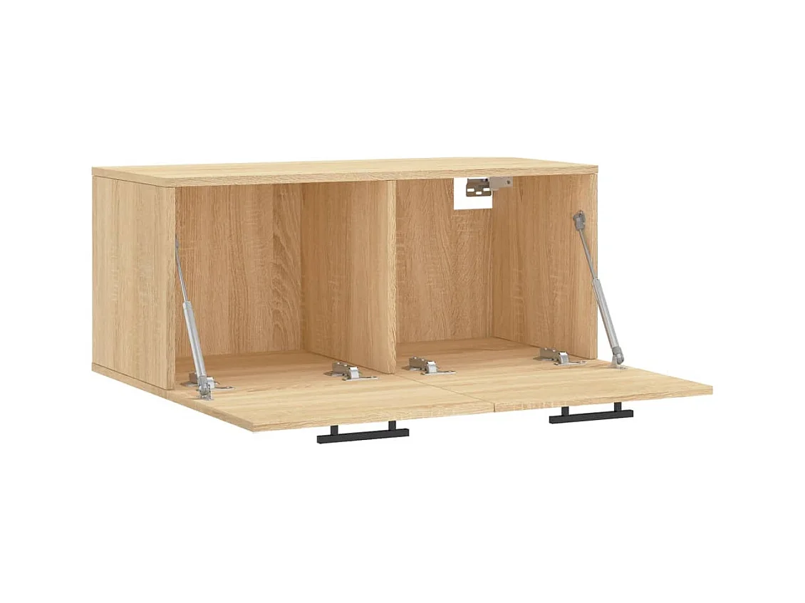 Prolenta Premium -  Armoire murale chêne sonoma 80x36,5x35 cm bois d'ingénierie
