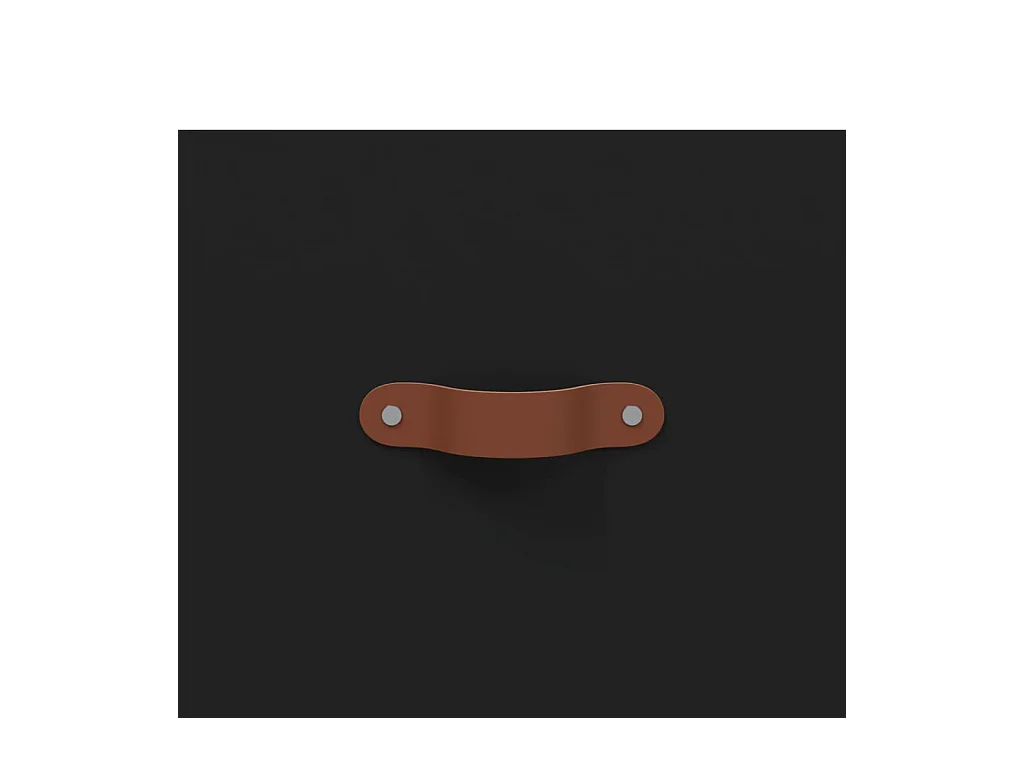 Prolenta Premium -  Armoire murale Noir 60x36,5x35 cm Bois d'ingénierie