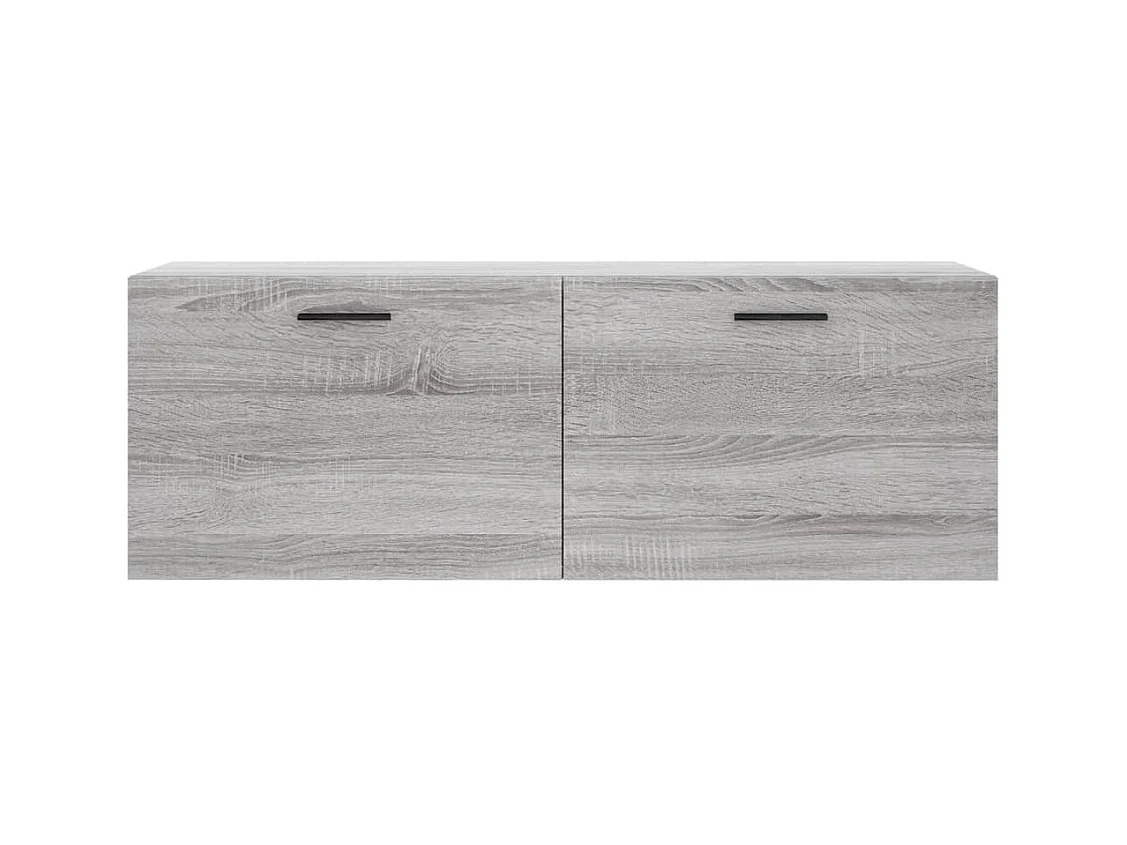 Prolenta Premium -  Armoire murale sonoma gris 100x36,5x35 cm bois d'ingénierie