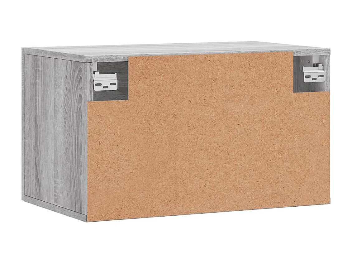 Prolenta Premium -  Armoire murale Sonoma gris 60x36,5x35 cm Bois d'ingénierie