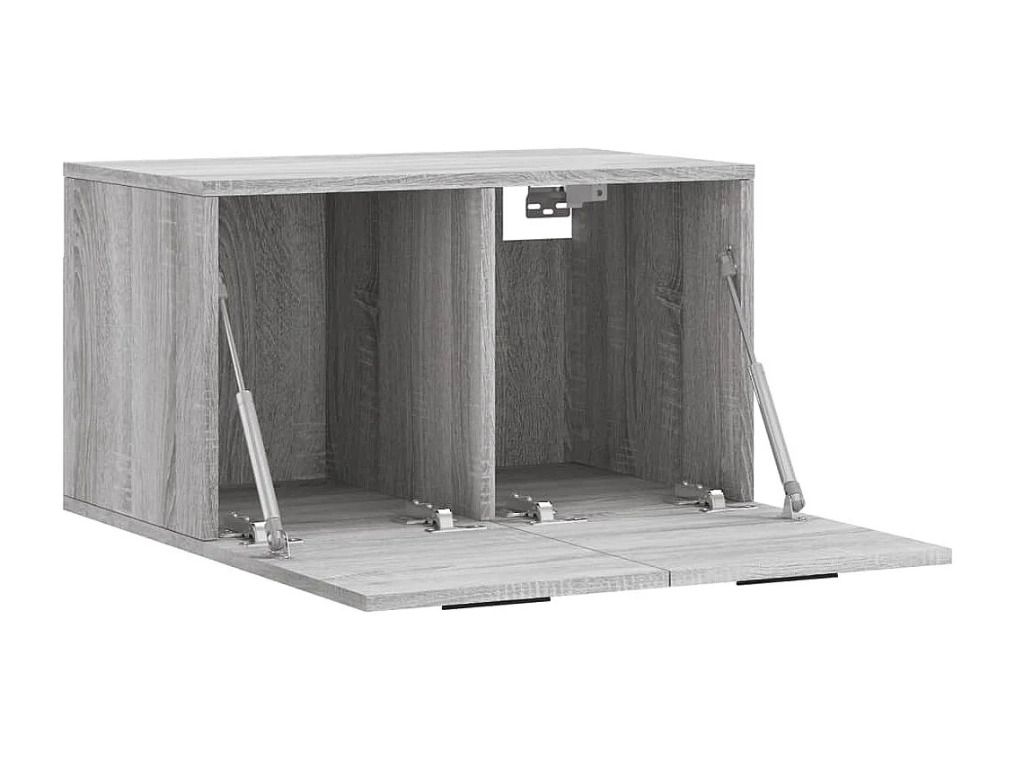 Prolenta Premium -  Armoire murale Sonoma gris 60x36,5x35 cm Bois d'ingénierie