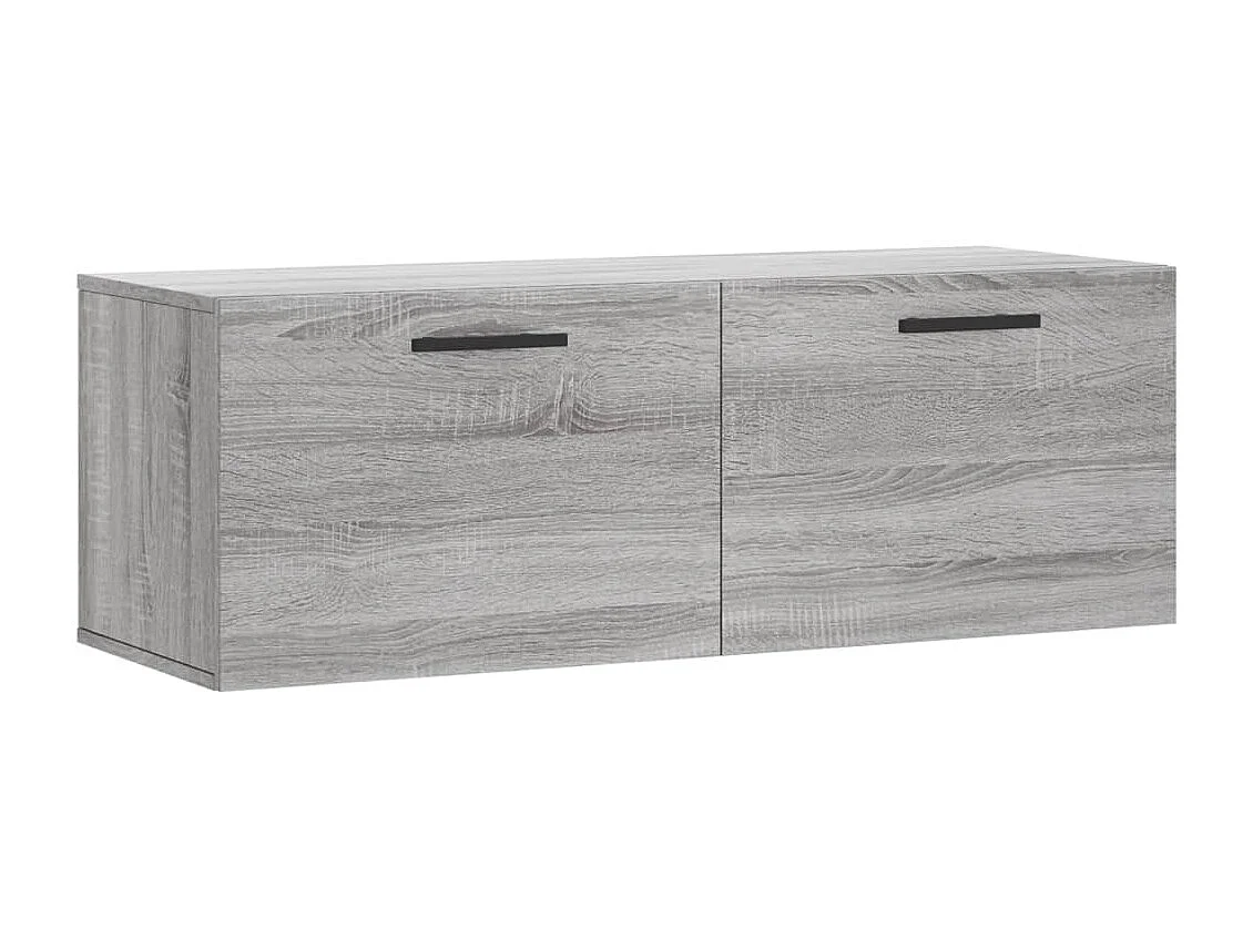 Prolenta Premium -  Armoire murale sonoma gris 100x36,5x35 cm bois d'ingénierie