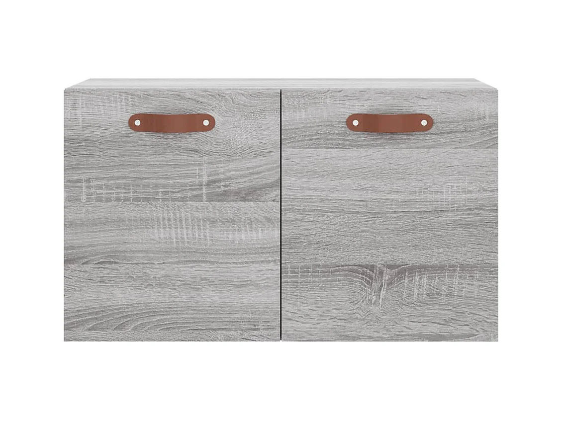 Prolenta Premium -  Armoire murale Sonoma gris 60x36,5x35 cm Bois d'ingénierie