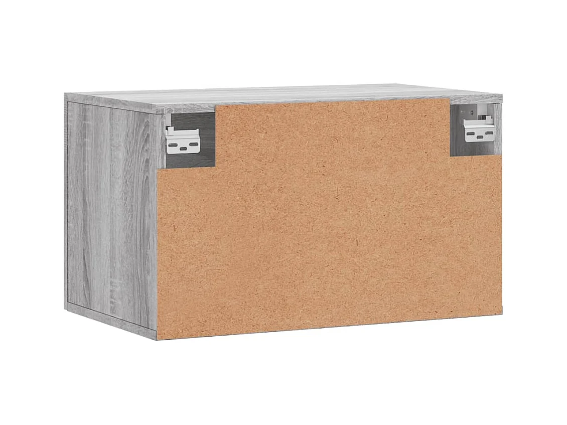 Prolenta Premium -  Armoire murale Sonoma gris 60x36,5x35 cm Bois d'ingénierie