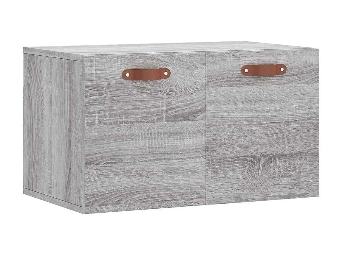 Prolenta Premium -  Armoire murale Sonoma gris 60x36,5x35 cm Bois d'ingénierie