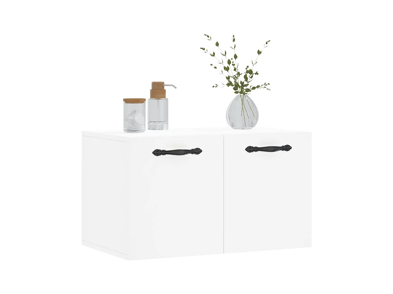 Prolenta Premium -  Armoire murale Blanc 60x36,5x35 cm Bois d'ingénierie