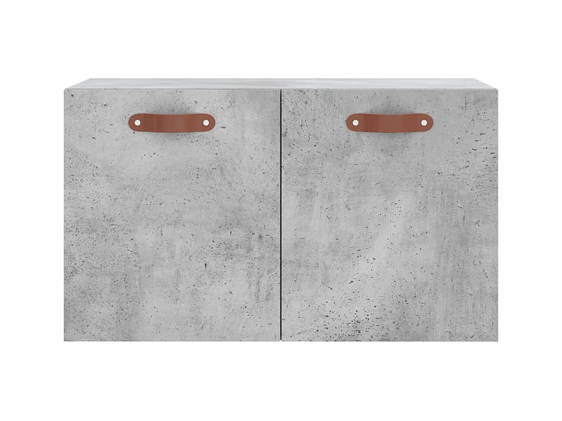 Prolenta Premium -  Armoire murale Gris béton 60x36,5x35 cm Bois d'ingénierie