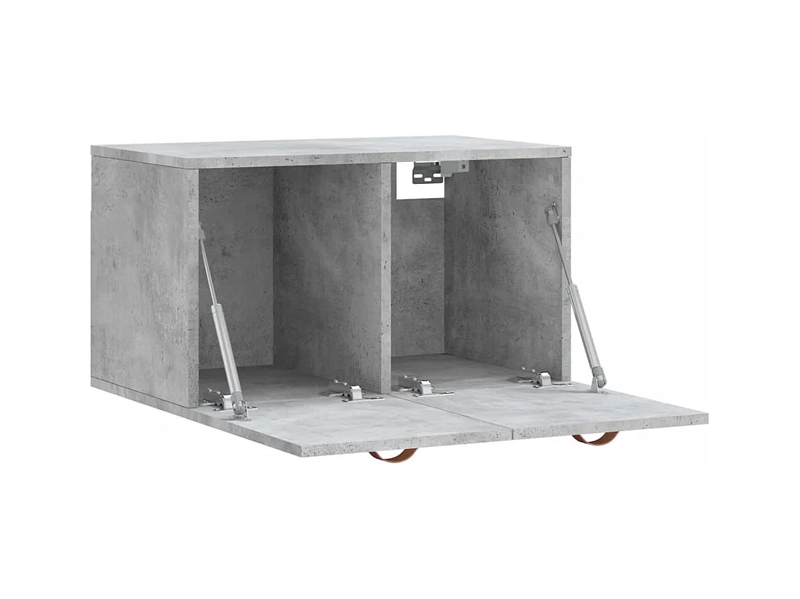 Prolenta Premium -  Armoire murale Gris béton 60x36,5x35 cm Bois d'ingénierie