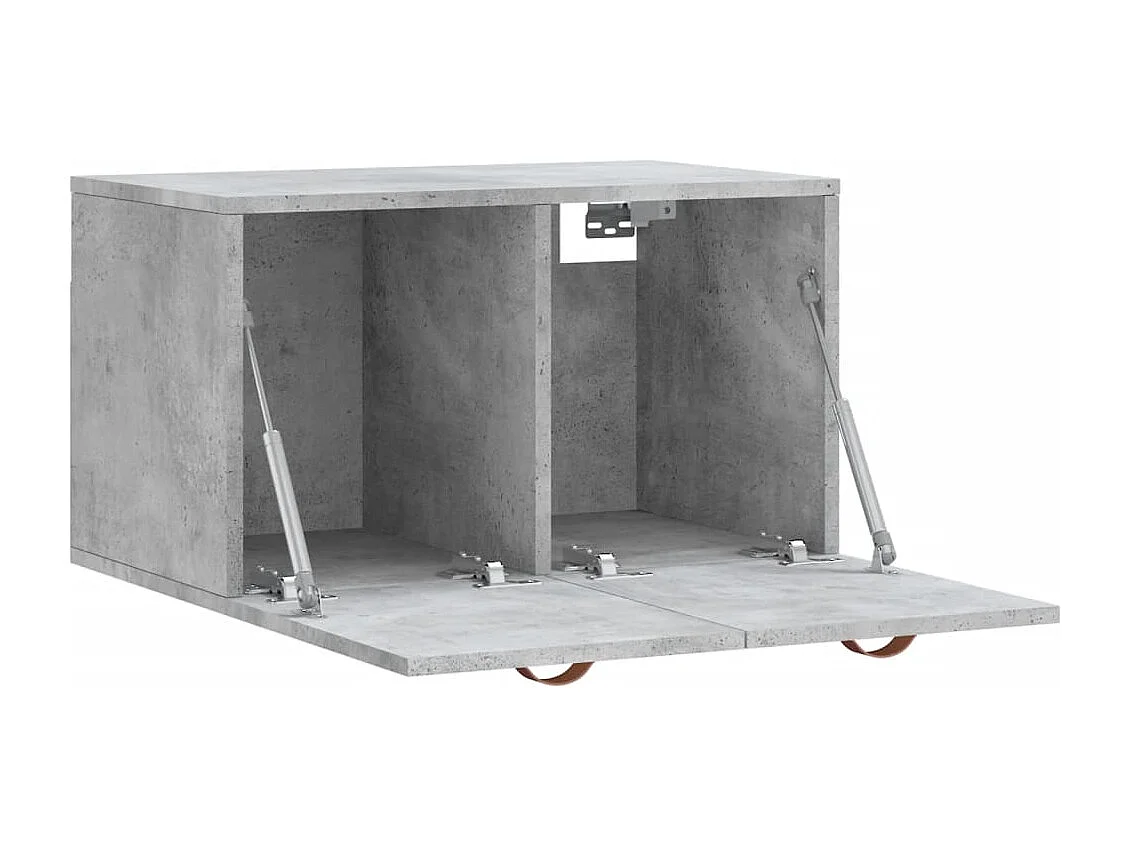 Prolenta Premium -  Armoire murale Gris béton 60x36,5x35 cm Bois d'ingénierie