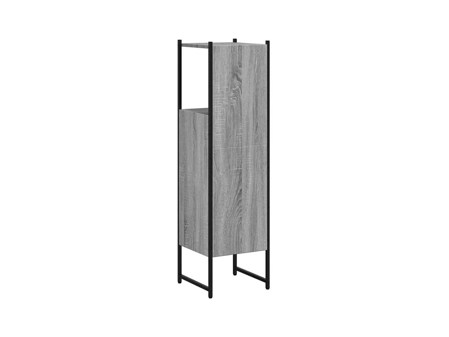 Cynmar  Armoire de salle de bain sonoma gris 33x33x120,5 cm