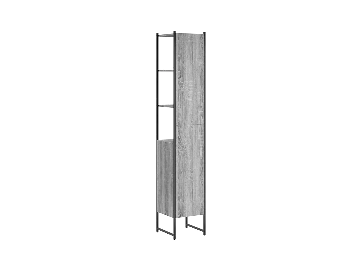 Wynnewood  Armoire de salle de bain sonoma gris bois d'ingénierie