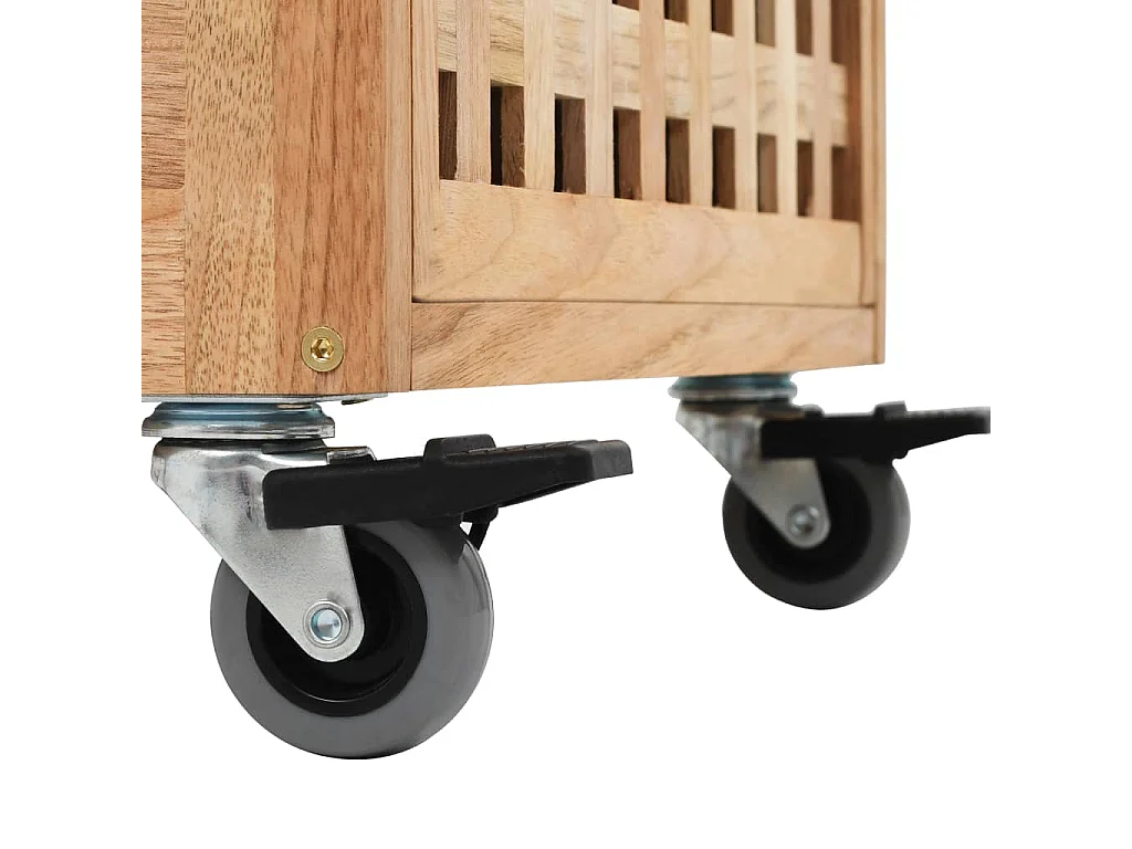 Garden Furniture -  Armoire de salle de bains 41x41x91 cm Bois de noyer massif