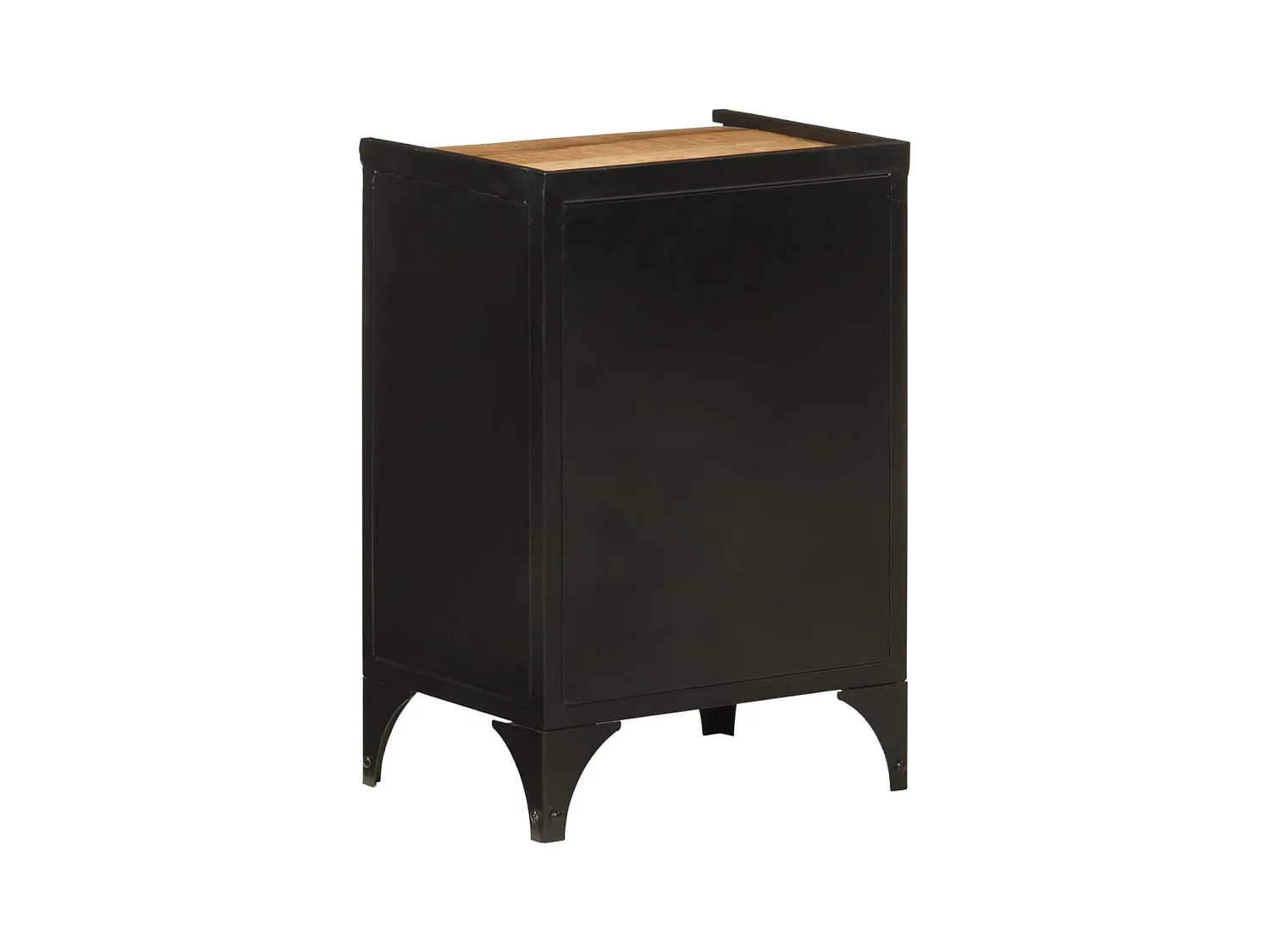 Garden Furniture -  Armoire de salle de bain 40x30x60 cm fer et bois de manguier