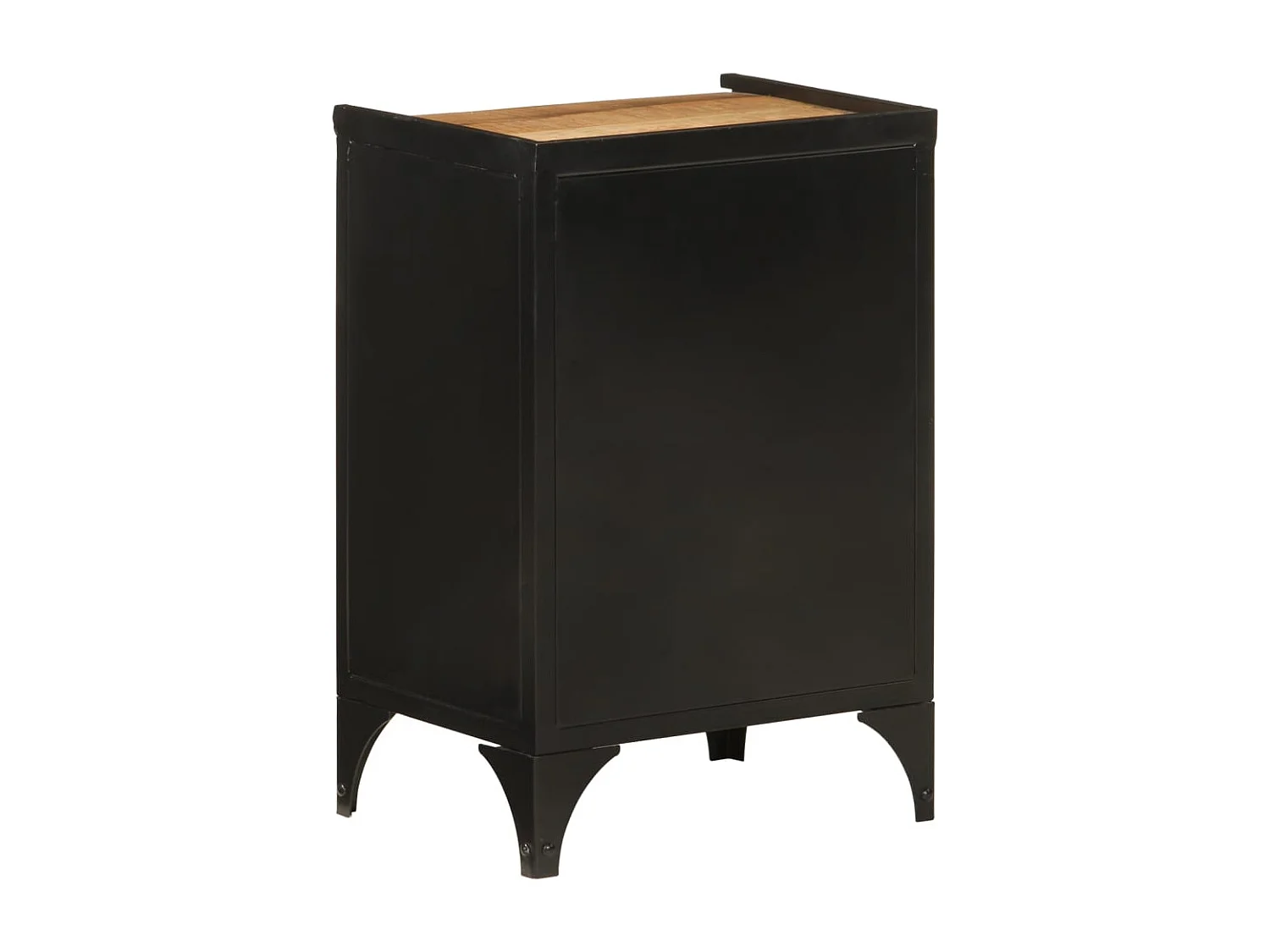 Garden Furniture -  Armoire de salle de bain 40x30x60 cm fer et bois de manguier