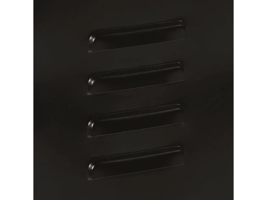 Garden Furniture -  Armoire de salle de bain 40x30x60 cm fer et bois de manguier